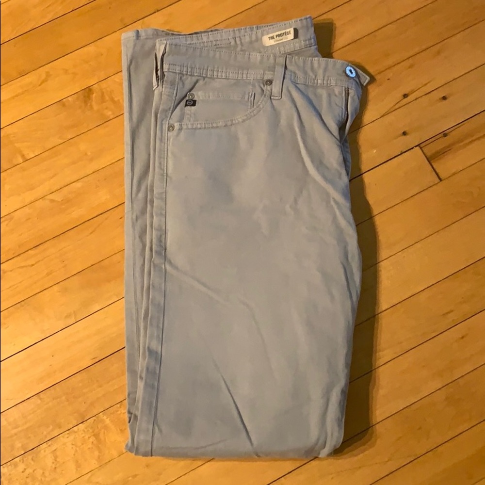 AG light gray jeans